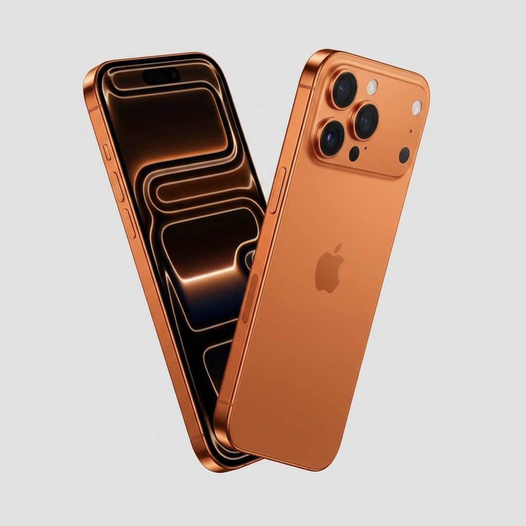 iPhone 17 Pro Max — Cosmic Orange